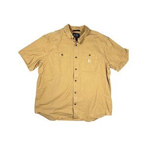 Carhartt Rugged Flex Relaxed Fit Lightweight Short-Sleeve Shirt Size 2XL